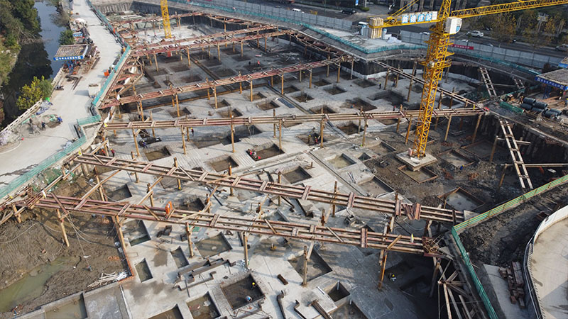 澄地2018-C-23（A、B）地块江阴南门商业街区建设项目（B地块1-6号楼）的桩基工程和基坑围护工程