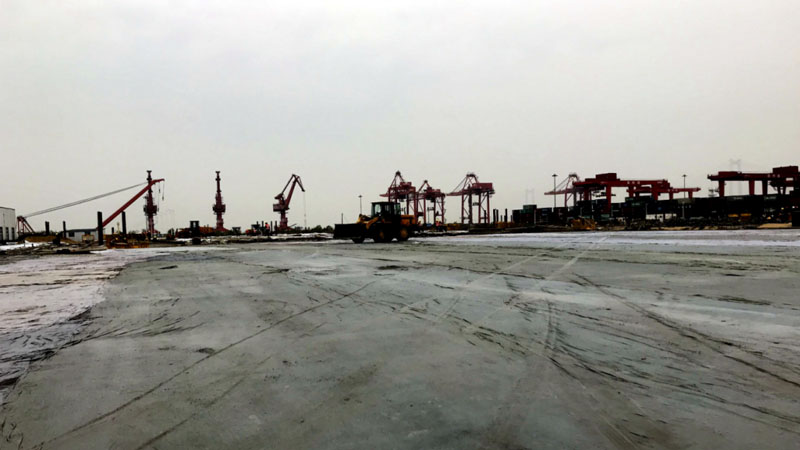泰州港国际集装箱码头二期堆场项目结构及道路工程